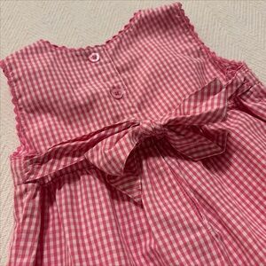 Lilly Pulitzer Pink Gingham Bubble Romper